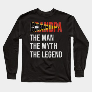 Grand Father Timorese Grandpa The Man The Myth The Legend - Gift for Timorese Dad With Roots From  East Timor Long Sleeve T-Shirt